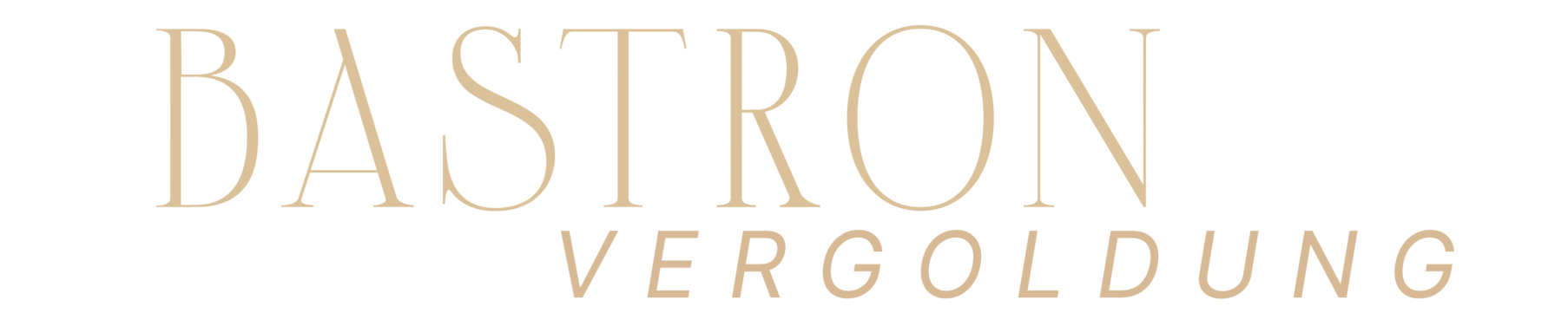 Bastron Vergoldung